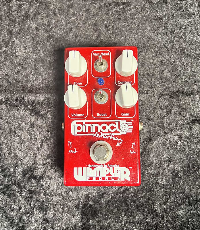 Wampler Pinnacle Distortion Distortion Guitar Effects Pedal