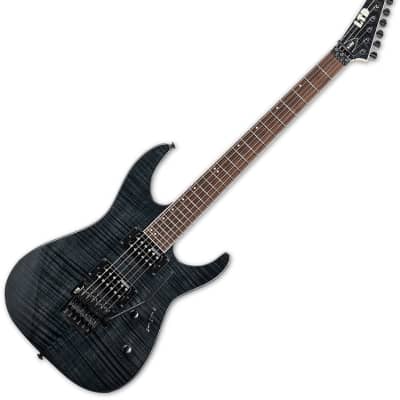 ESP LTD M-200FM Electric Guitar See Thru Black for sale