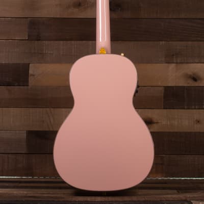 Gretsch  G5021E Rancher Penguin Parlor Acoustic/Electric, Shell Pink image 4