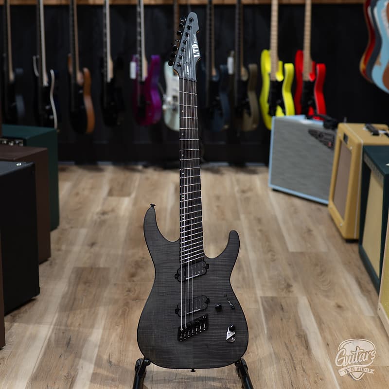 ESP LTD M-1007 MS Multi-Scale 7-String Guitar – See Thru | Reverb