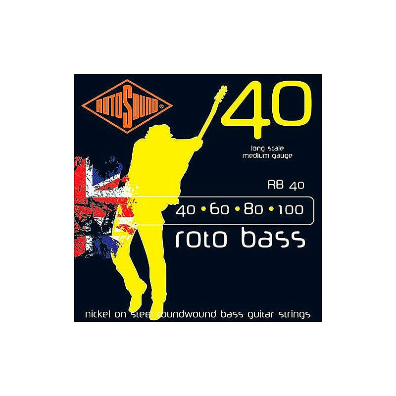 Cuerdas Bajo Rotosound Roto Bass 40-100 | Reverb Sweden
