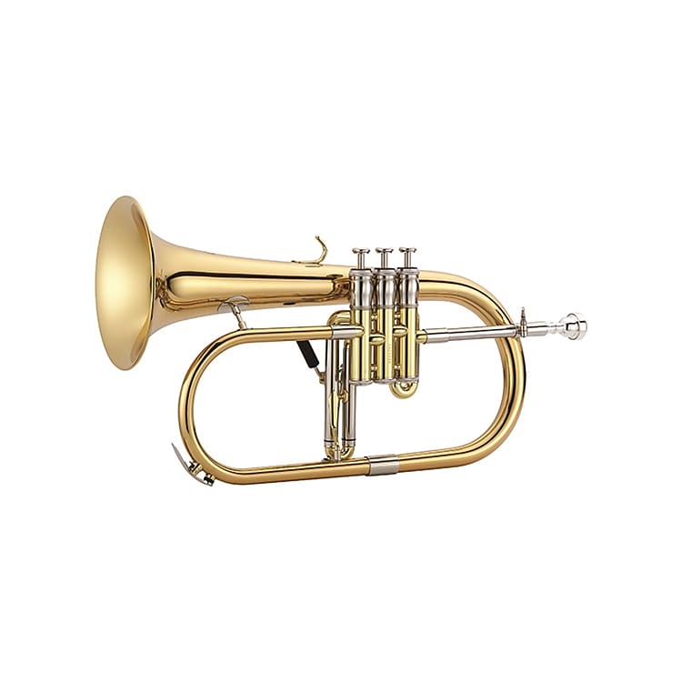 Jupiter 1646RL XO Flugelhorn with Rose Brass Bell Lacquered Reverb