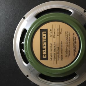 Celestion Greenback G12M made in England | Reverb