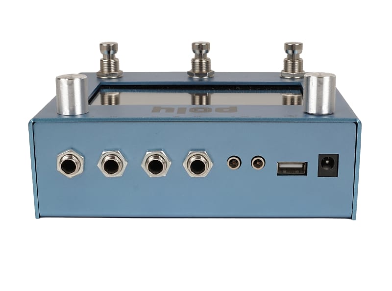 Poly Effects Beebo Visual Modular Multi-Effects Pedal (Blue