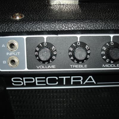 1980’s Spectra 112 Guitar Amp, 10” Speaker, Spring Reverb, USA Made, Very Cool! image 2