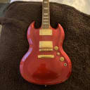 Gibson SG Diablo 2008 Metallic Red/Gold