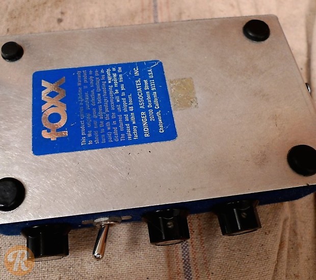 AFLOXX tone machine ギターエフェクター AFLOXX tone machine ギターエフェクター fOXX Tone Machine