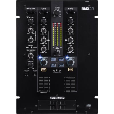 Reloop RMX-22i - 2+1 DJ Mixer with Digital FX and Smart Device Connectivity image 2