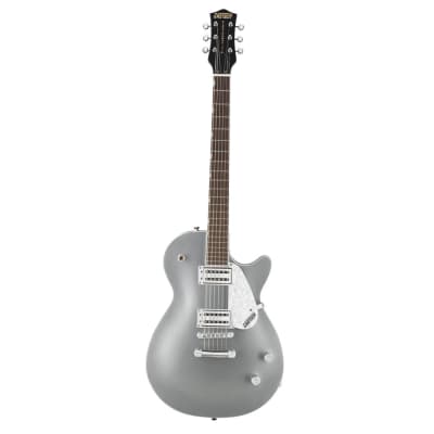 Gretsch G5426 Jet Club Electric Guitar - Silver w/ Rosewood FB image 3