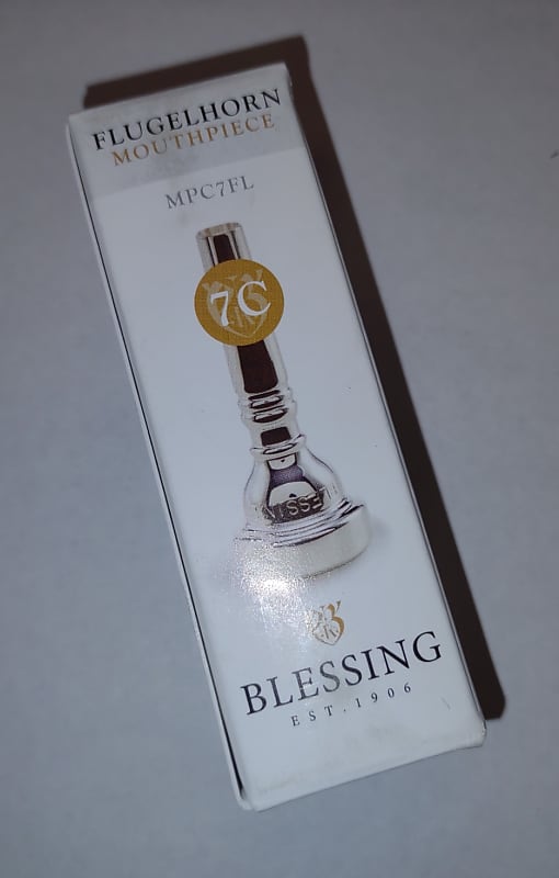 Blessing Flugelhorn Mouthpiece 7C MPC7FL Silver image 1