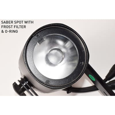ADJ American DJ Saber Spot RGBW Compact Pinspot 4-in-1 Quad LED Lighting Fixture image 8