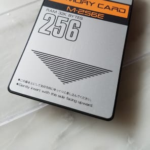 Vintage Roland M-256E Memory RAM Card for Roland R8, R8M, and R8MKII |  Reverb