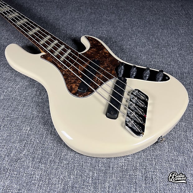 Dingwall Super J Olympic White 5-string Bass [Used] | Reverb