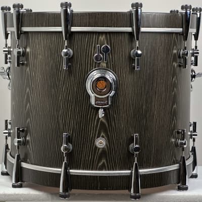 Sonor SQ2 22/8/10/12/13/14/16" Medium Maple Concert Tom Drum Set - Vintage Onyx Semi-Gloss w/ Silky Oak Interiors image 9