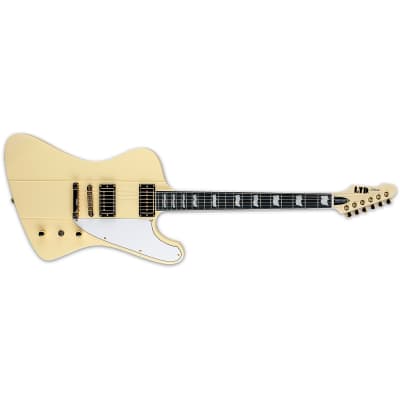 ESP LTD Phoenix-1000 Vintage White Electric Guitar + Hard Case Phoenix 1000 image 2