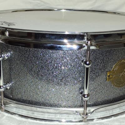Sawtooth Snare Drum - Silver Sparkle Wrap Bild 4