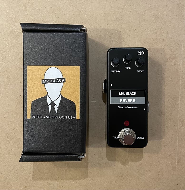 Mr. Black Mini Reverb 2019 - 2021 - Black