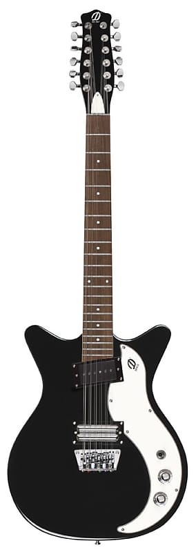 Danelectro 59X12 12-string Electric Guitar - Black image 1