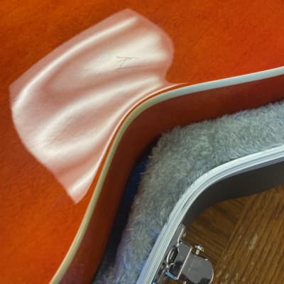 Gretsch G5440LSB Electromatic Hollow Body Long Scale Bass 2013 - Orange - w/Hardshell Case image 13
