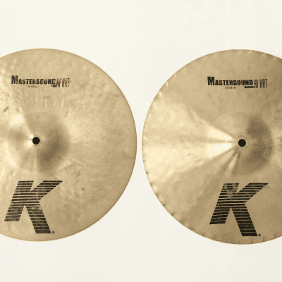 Zildjian 13" K Series Mastersound Hi-Hat Cymbals (Pair)