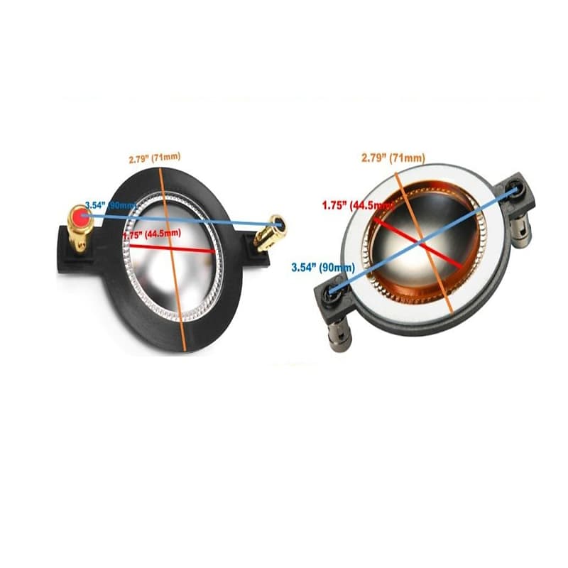 Mackie SRM450 SRM-450 Diaphragm 1701 Tweeter Horn Driver MR DJ Part  			