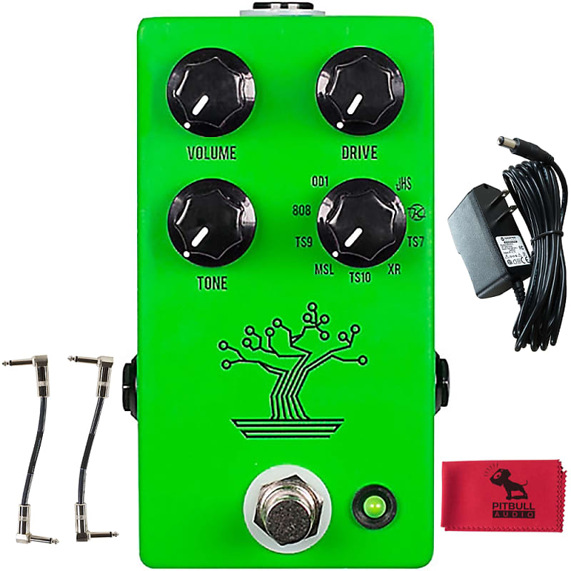 JHS Bonsai 9Way Screamer Overdrive Pedal w/ Power Supply, Reverb