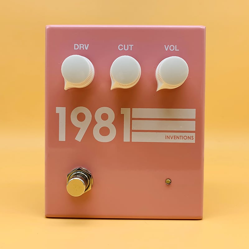 1981 Inventions DRV Pink/w Original Box! | Reverb