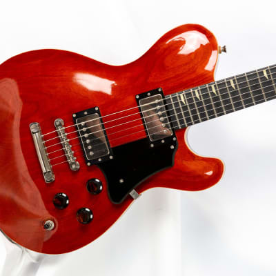 RYOGA Cicada-G2 Semi-Acoustic Transparent Red Pearl Fujigen MIJ Made in  Japan | Reverb Ireland