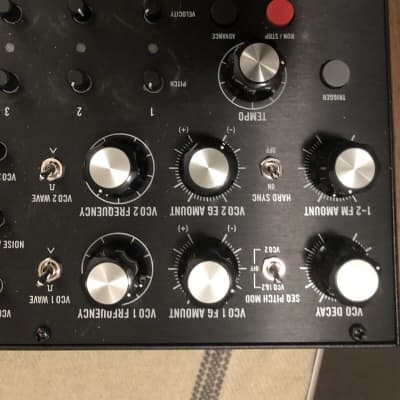 MOOG DFAM Drummer From Another Mother Modular Synthesizer W/ Case Black/Wood image 4