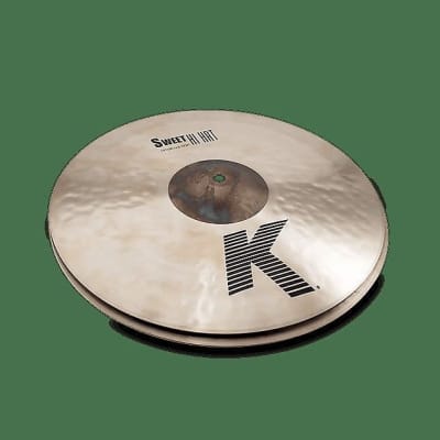 Zildjian K0720 14" K Zildjian Sweet Hi-Hat (Pair) Cymbals w/ Video Link image 1