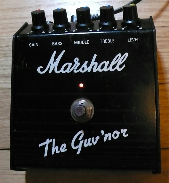 Original Marshall Guv'nor Distortion Guitar Effects Pedal image 1