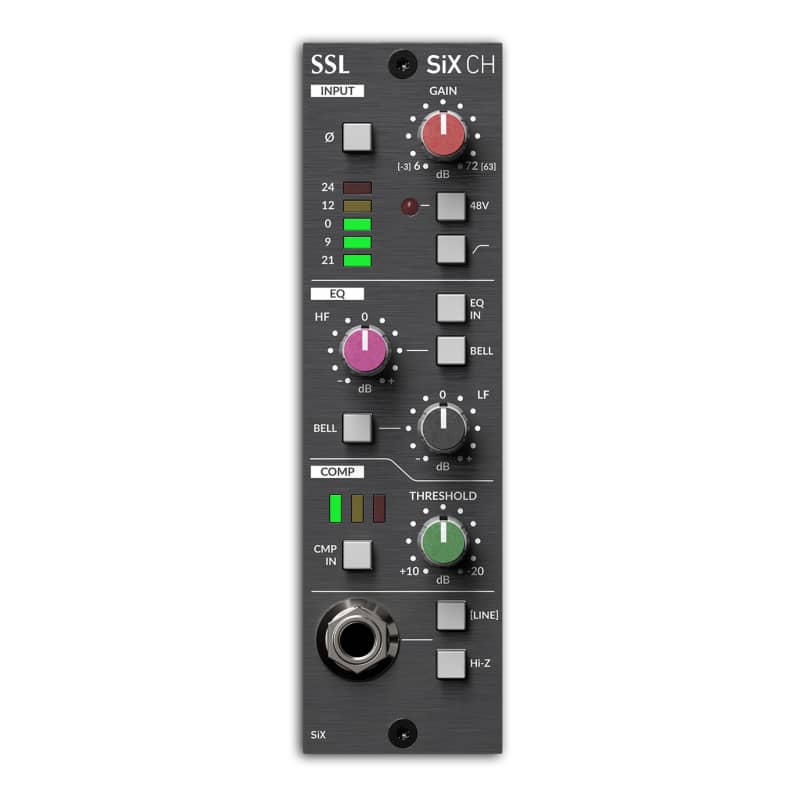 Solid State Logic SiX CH 500-Series Channel Strip Module 2021