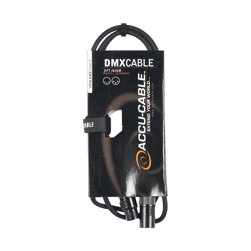 Ac3Pdmx3 Stage And Studio Power Cable, Black Reverb