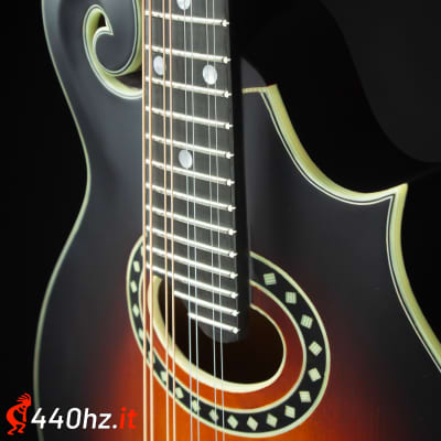 Eastman MD314E F-Style Oval-Hole Mandolin with K&K Pickup - Sunburst image 4