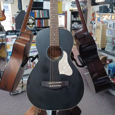 Art & Lutherie Roadhouse Parlor Acoustic Guitar Black for sale