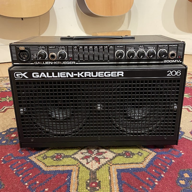 1980's Gallien-Krueger 200MV Amplifier image 1
