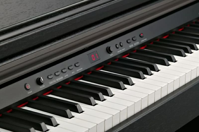 Kurzweil KA 130 SR Digital Grand Piano. Satin Rosewood Reverb