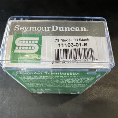 Seymour Duncan '78 Model Bridge Trembucker Pickup  Black. 11103-01-B New! image 5