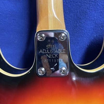Conrad Semi Hollow 335 style Electric Guitar 60's to 70's image 11
