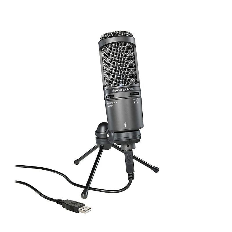 Audio-Technica AT2020USB+ Cardioid Condenser USB Microphone image 1