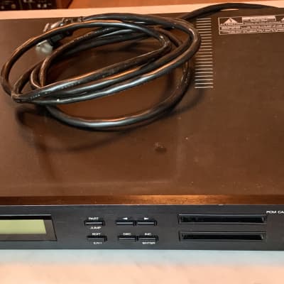 Roland U-110 PCM Sound Module with original Owner's Manual, Preset Tones Chart, and MIDI cable image 4