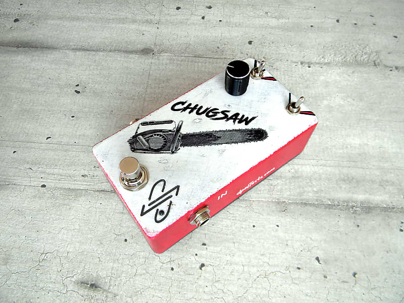 dpFX Pedals - ChugSaw distortion, one knob, Swedish chainsaw with mids shaping image 1