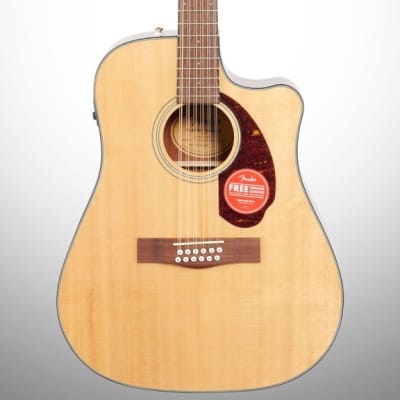 Fender CD-140SCE 12-String Acoustic-Electric Guitar (with Case) image 1