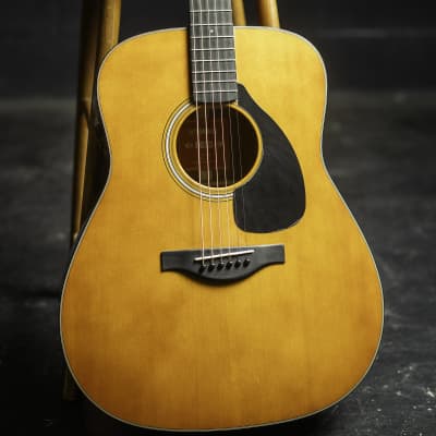 Yamaha FGX3 Red Label Dreadnought Natural | Reverb