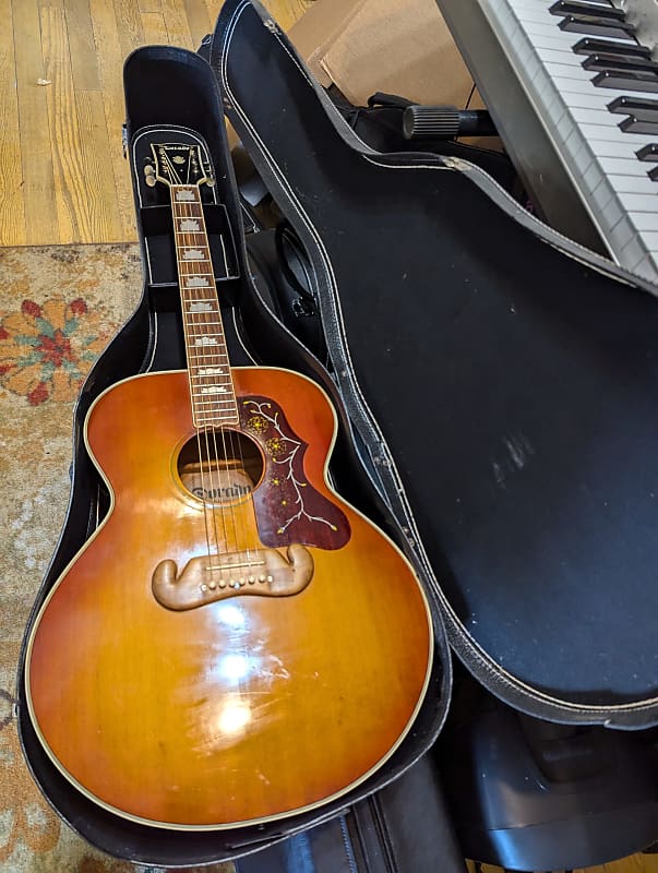 Gretsch Dorado 5967 Jumbo Acoustic Guitar 1970's Japan | Reverb