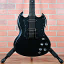 Gibson SG Gothic Satin Black Finish USA 2000 W/Voodoo Hardshell Case