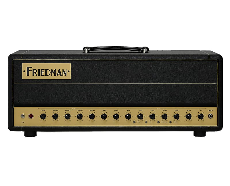Friedman BE-50 Deluxe 3-Ch 50-Watt Tube Guitar Head image 1