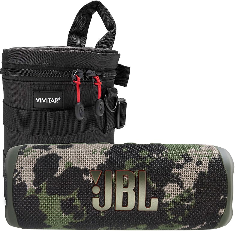 JBL Flip 6 Portable Waterproof Speaker (Camo)