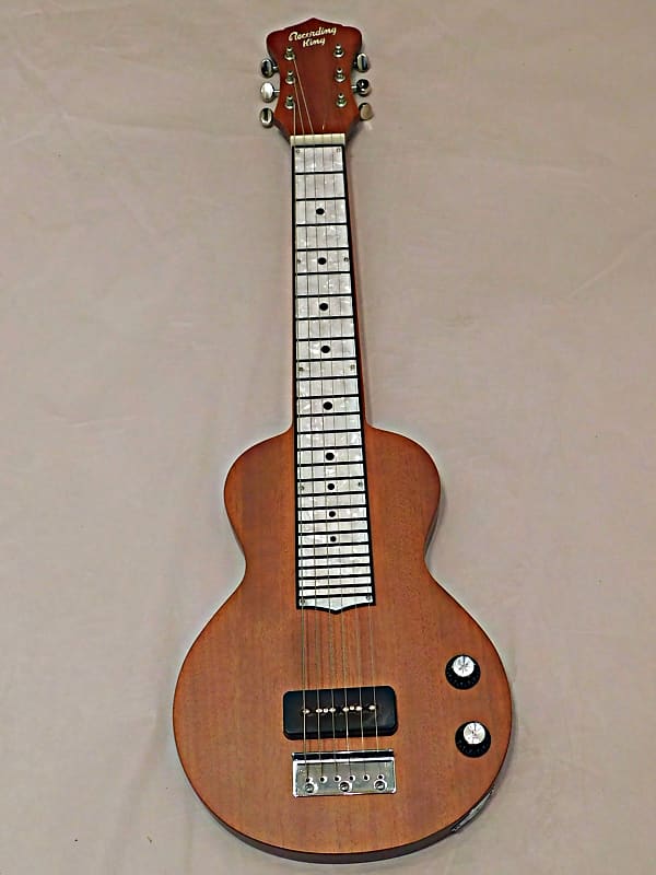 Recording King RG-31-NA Lap Steel Electric Guitar w P90 Pickup Satin Natural image 1