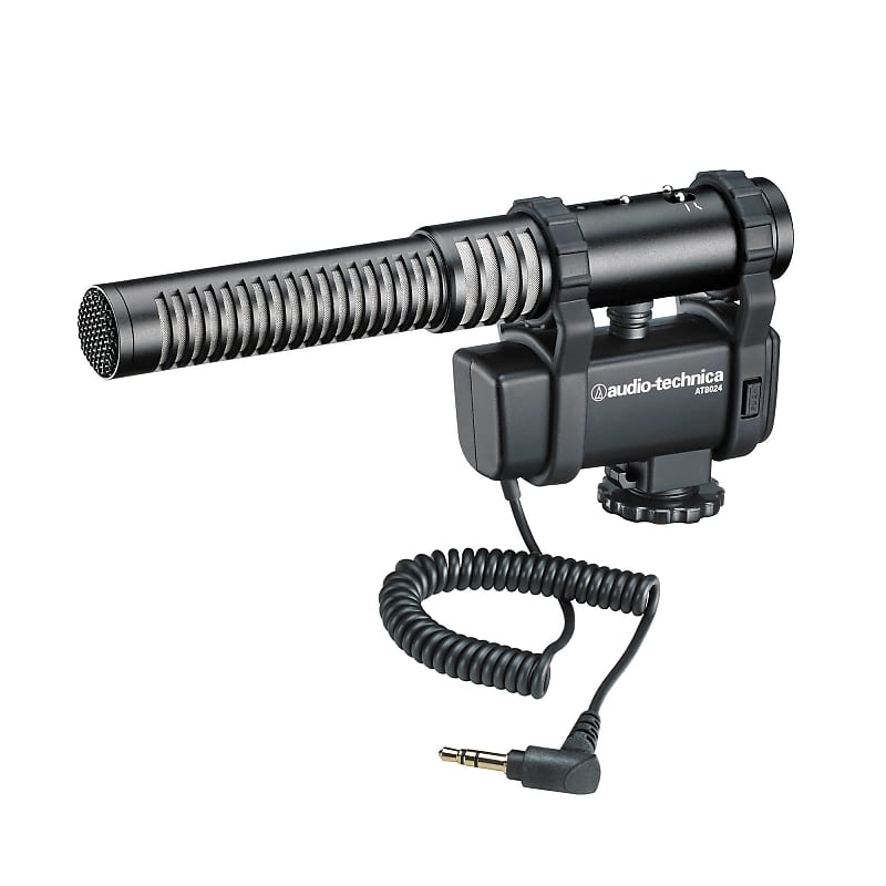 Audio-Technica AT8024 Stereo/Mono Microphone With Integrated Camera Shoe Mount image 1